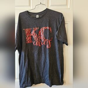 Gray KC Chiefs Ladies Shirt